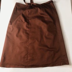 Banana Republic chocolate skirt